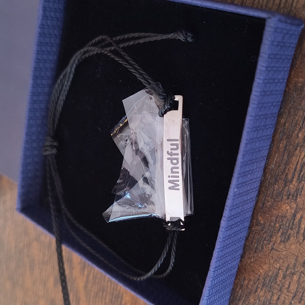 New With Tags Mindful String Pull Bracelet